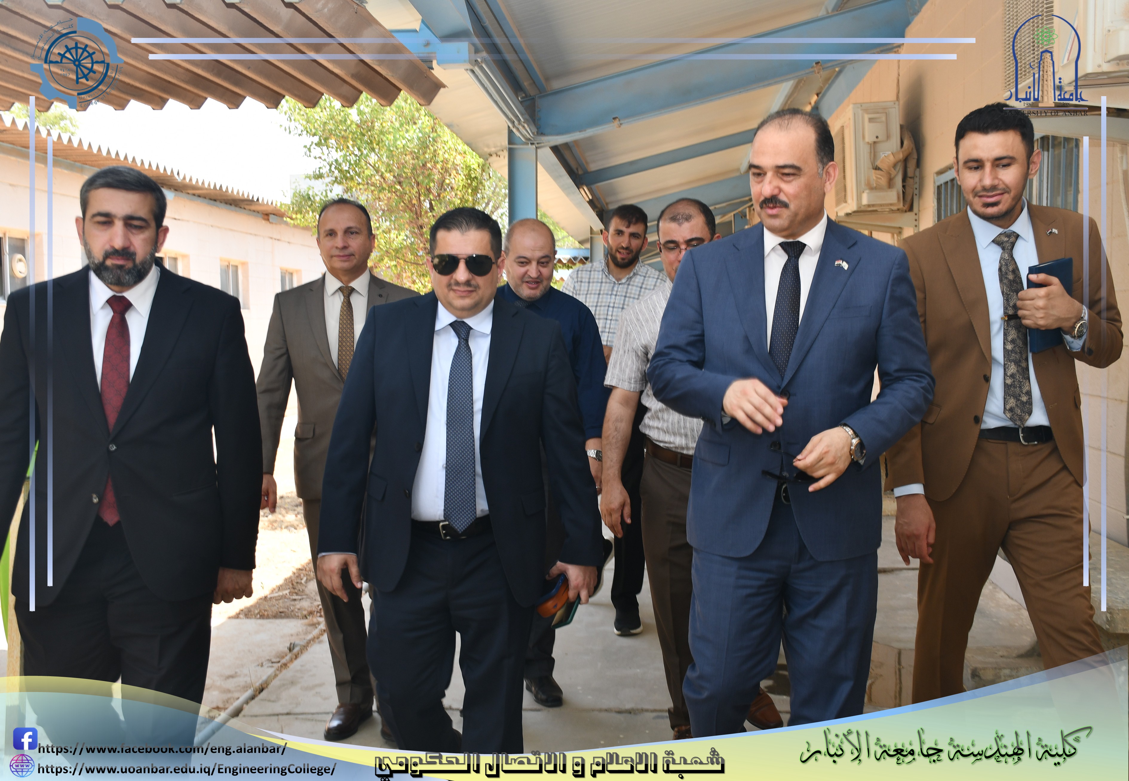  زيارة  مدير مركز الطاقة الذكية في جامعة الطاقة الماليزية UNITEN الى كلية الهندسة - جامعة الانبار