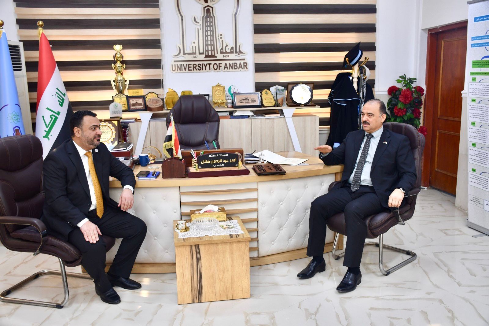 نقابة المهندسين العراقيين- فرع الانبار تكرم الخريجين الاوائل على الاقسام العلمية 