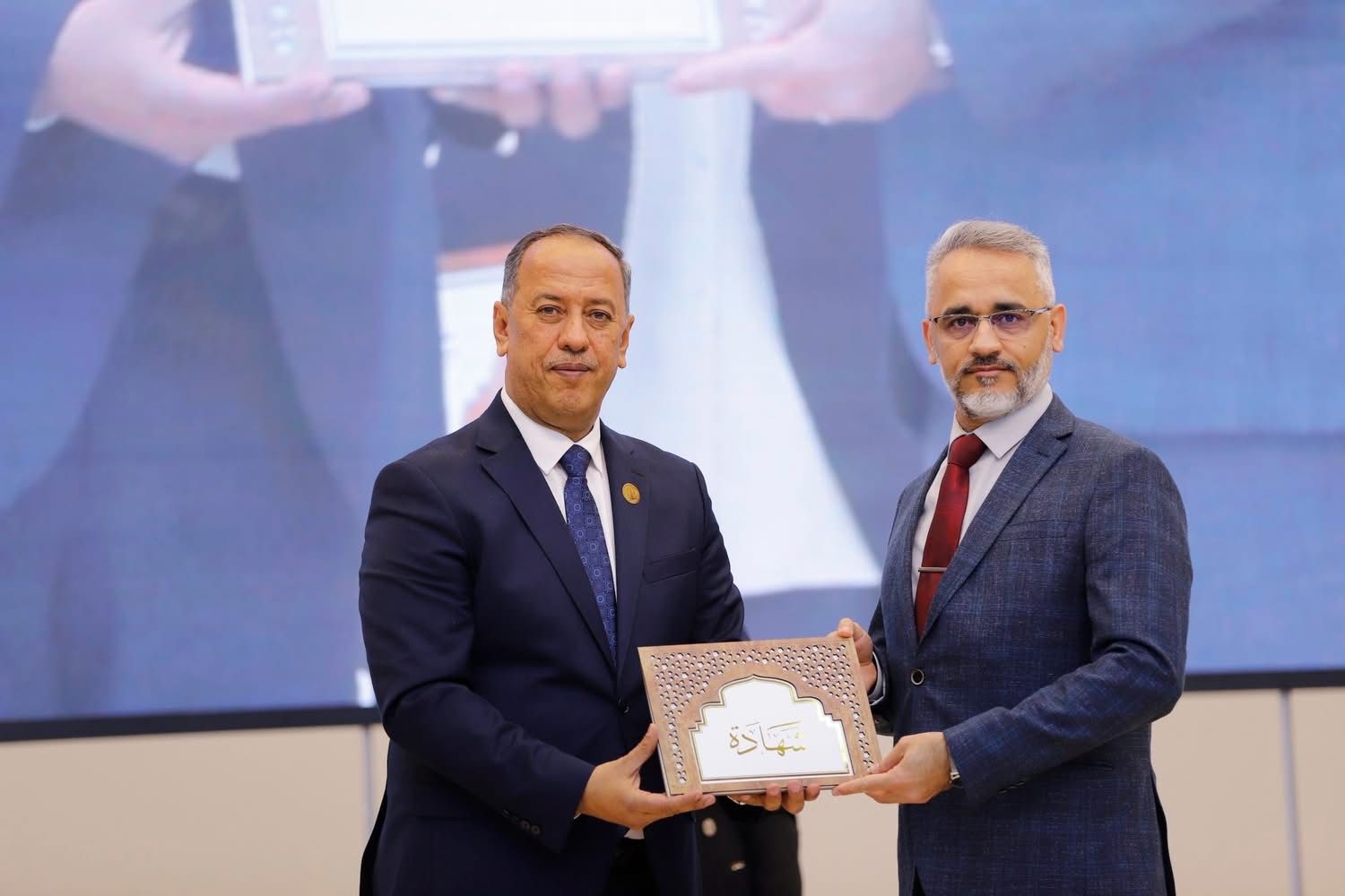 تكريم قسم الهندسة الميكانيكية في كلية الهندسة