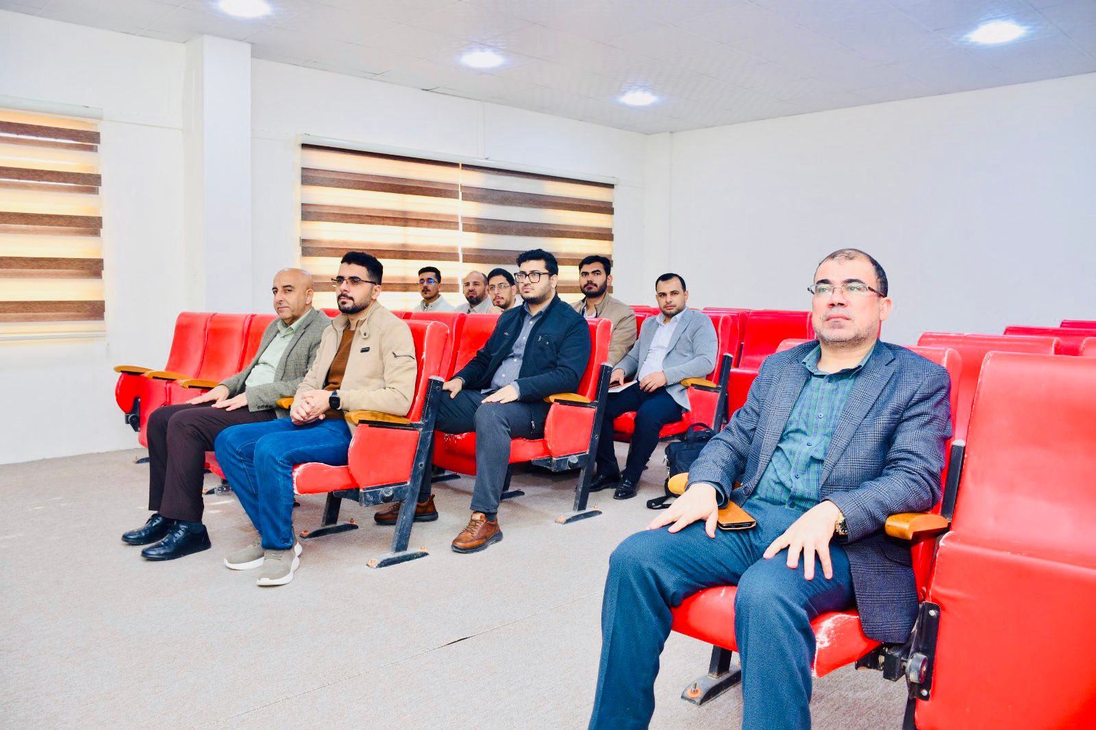 حلقة نقاشية في قسم الهندسة الميكانيكية