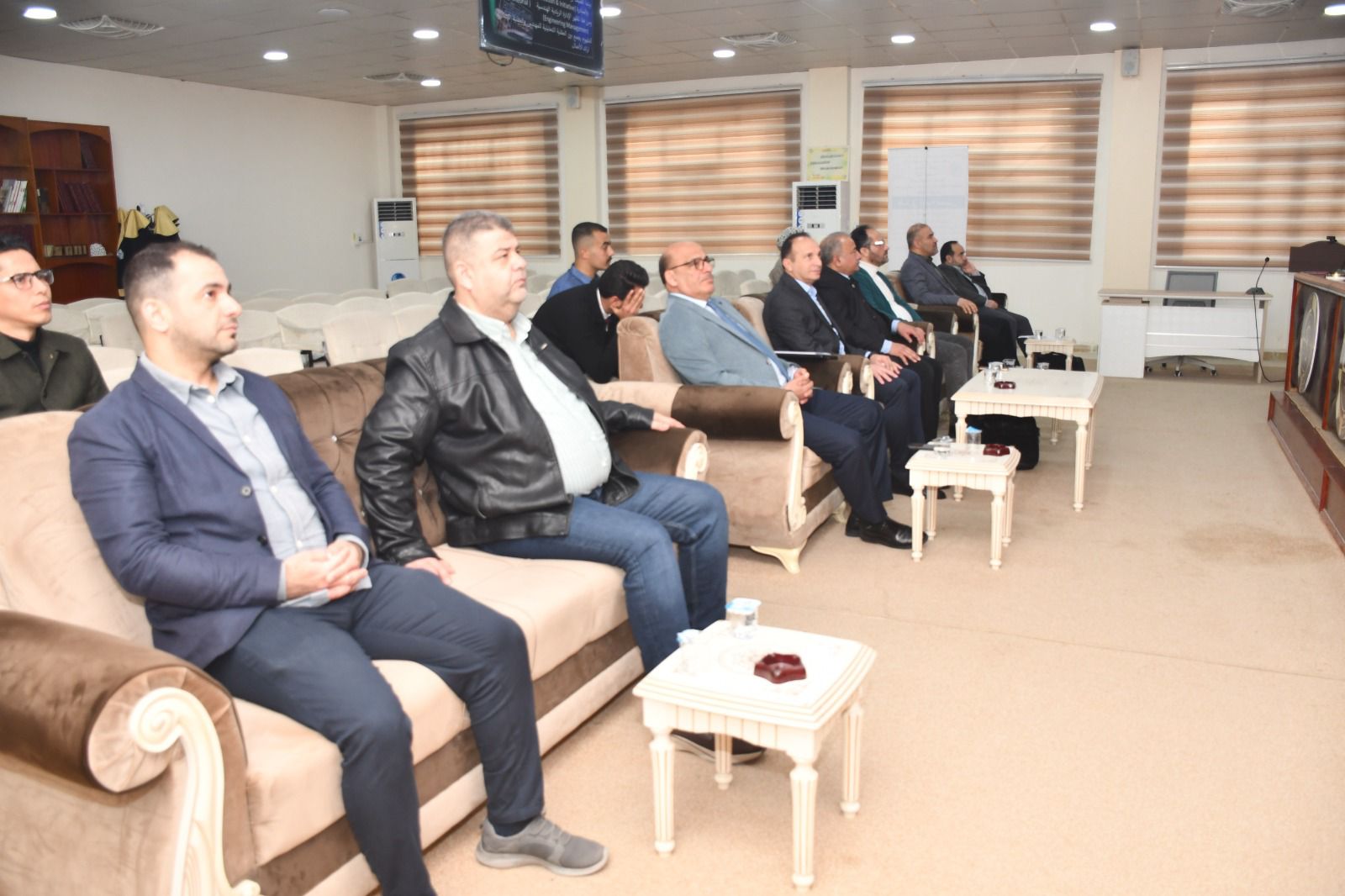 ورشة عمل في قسم الهندسة المدنية