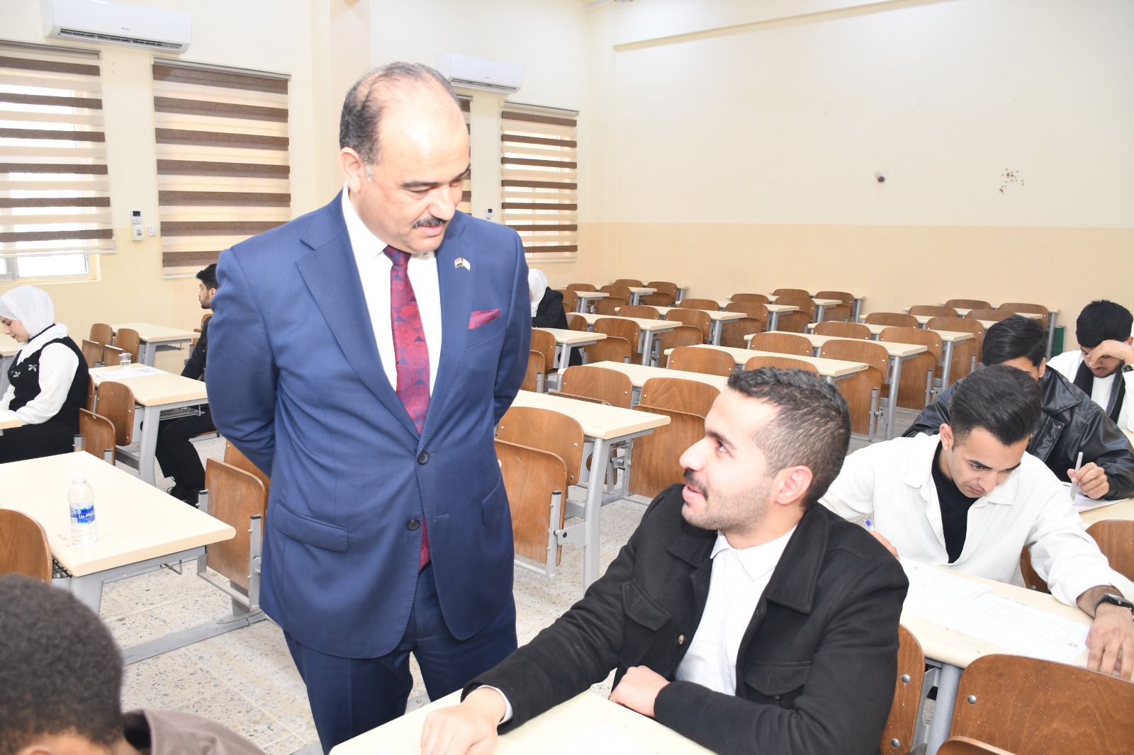 انطلاق امتحانات طلبة المرحلة الأولى للعام الدراسي 2025–2026 في كلية الهندسة 